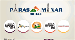 Desktop Screenshot of parasminarhotels.com